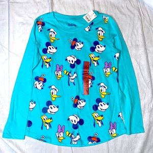 Girl’s Disney shirts Size: L (10/12)